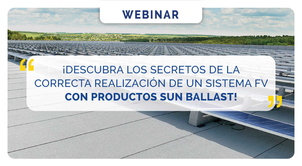 !Descubre los secretos de la correcta instalación de un sistema fotovoltaico con estructuras Sun Ballast!