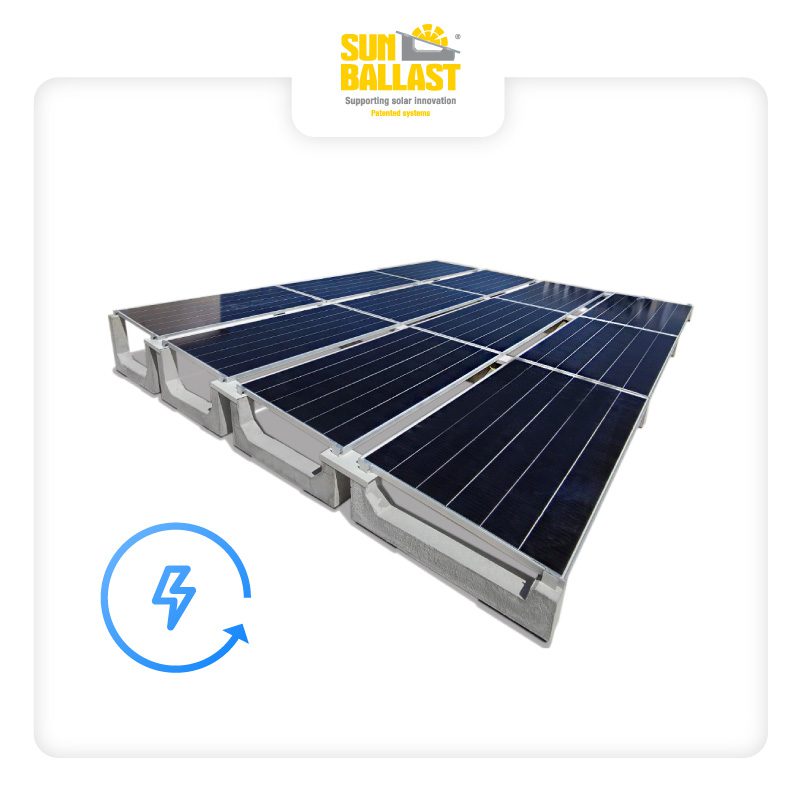 Mucha energía en poco espacio: toda la eficiencia de las soluciones Sun Ballast