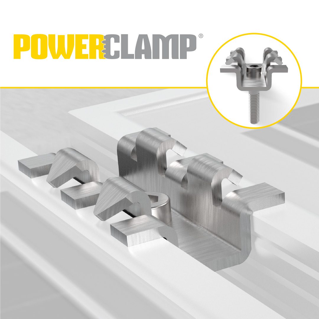 Nouvelle agrafe PowerClamp : plus d’étanchéité, plus de sécurité.