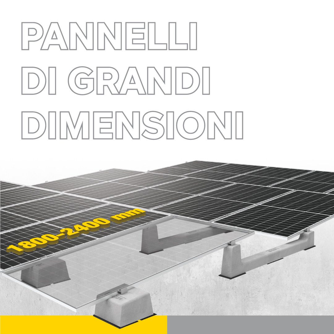 PANNELLI FV SEMPRE PIÙ GRANDI? TUTTE LE SOLUZIONI SUN BALLAST