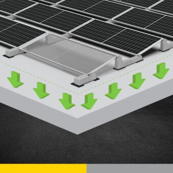 Cargas en el tejado: cómo optimizar los pesos con los balastos solares fotovoltaicos