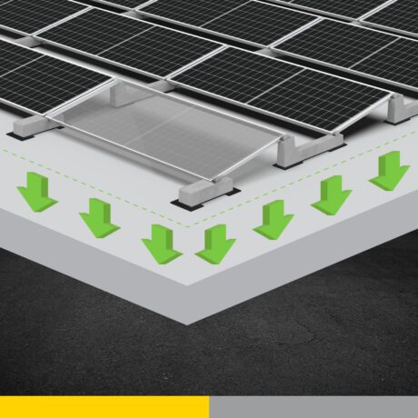 Cargas en el tejado: cómo optimizar los pesos con los balastos solares fotovoltaicos