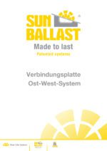 Beschreibungen verbindungsplatte ost-west-system