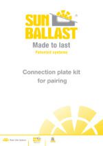 Connection plate kit for pairing technical sheet