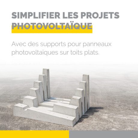 Simplifier les projets PV avec des supports pour panneaux photovoltaïques sur toits plats